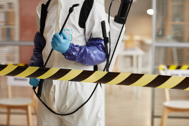 Professional Biohazard technician working in Danville, VA